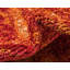 Tapis orange / beige à motif abstrait Veyo-1968478743