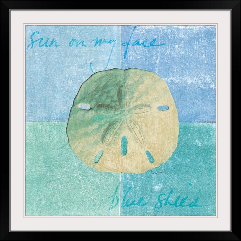 «Serene Sands» par Sue Schlabach, impression, H 35 po x l 35 po x P 1,5 po, Toile