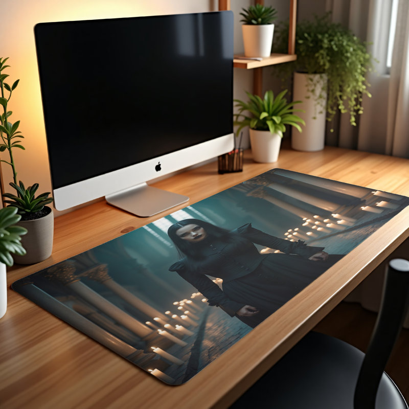 Polyester Desk Pad, 23.6x13.8