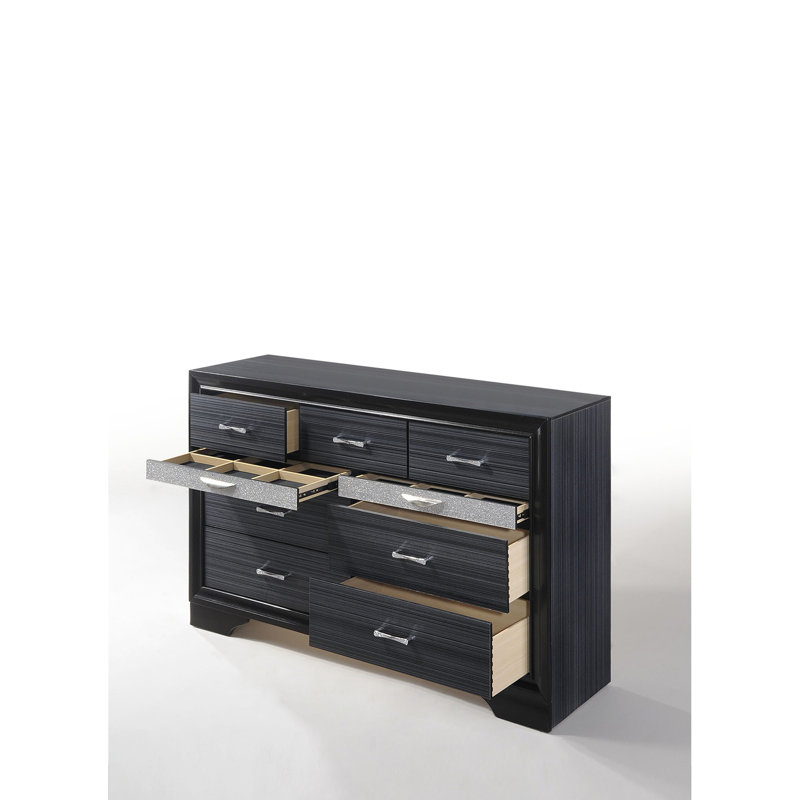 Commode Naima au fini noir