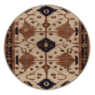 Tapis brun lavable à la machine