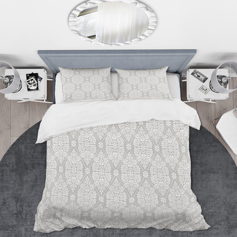 Rafik Microfiber Duvet Cover Set, Twin Duvet Cover + 1 Standard Sham