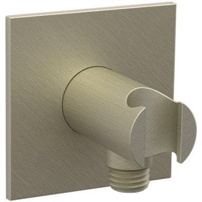 Coude de sortie de douche avec support de douche à main R + S
