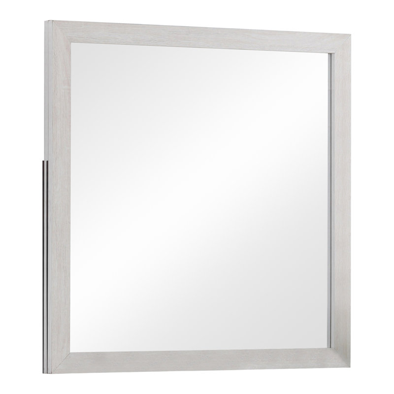 Miroir de commode Meunier, Blanc côtier