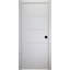 Dalle de porte standard en bois manufacturé 4H Smart Pro-107364392