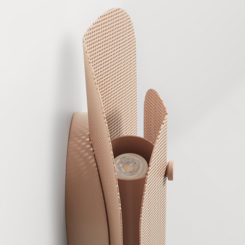 Filter 2 - Light Flush Mounted Sconce, Blush