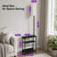 158 H cm Powder Coated Tray Table Floor Lamp-958897388