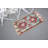 Small Vintage Red Oushak Turkish Rug Ideal for Any Room with Antique Aesthetic Appeal