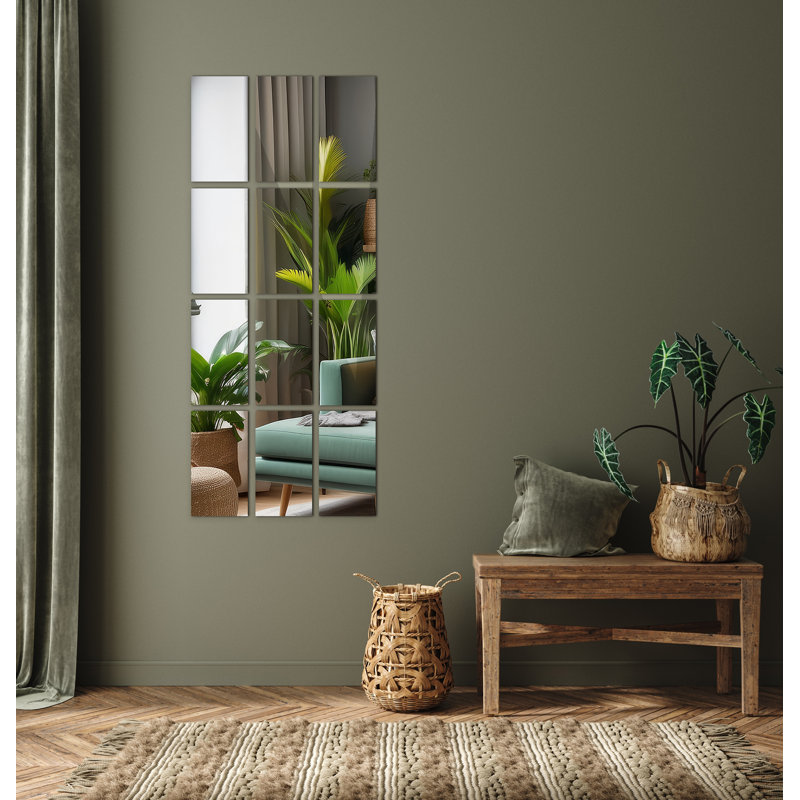 Onida Square Mirror, 30 cm H x 20 cm W