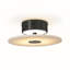 Applique murale moderne 9,8 po à DEL avec faux abat-jour albâtre, lumière murale câblée au choix 5CCT-130841102