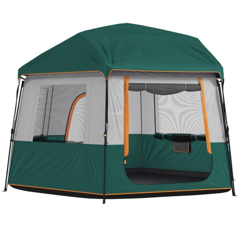 4 Person Tent, Green