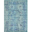 Tapis oriental bleu clair / bleu marine / bleu / ivoire Colfin-22568129
