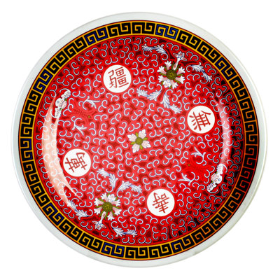 Longevity Melamine Floral Charger