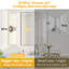 Ensemble de 2 appliques murales modernes pour salle de bain câblées - verre blanc laiteux pour miroir et couloir-1415485701