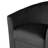  Upholstered Velvet Swivel Barrel Accent Chair with Curved Back-499469533