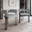 Black Metal Dining Chair-137470522