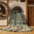 Machine Washable Overdyed Green Area Rug-920548944