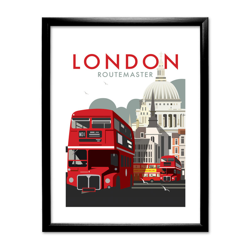 Dave Thompson - Single Picture Frame Print, Black