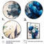 «Vibrant Blue Flower Bouquet I», reproduction sur toile-67777112-67777061