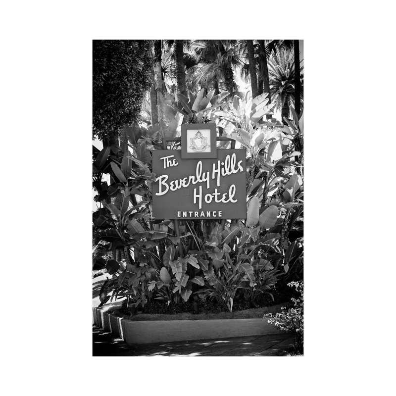 L.A Beverly Hills Hotel by Philippe Hugonnard - Wrapped Canvas Print, 101.6 cm H x 66.04 cm W x 1.91 cm D