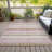 Machine Washable Indoor/Outdoor Xhevrie Pink Rug-112171309