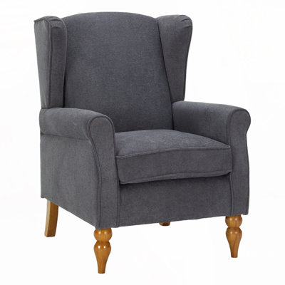 Accent Armchair  a high-back reading chair