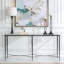Roseberry 63.4'' W Glass Console Table