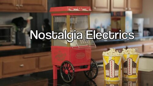Nostalgia Electrics Retro Style Mini Hot Air Popcorn Maker