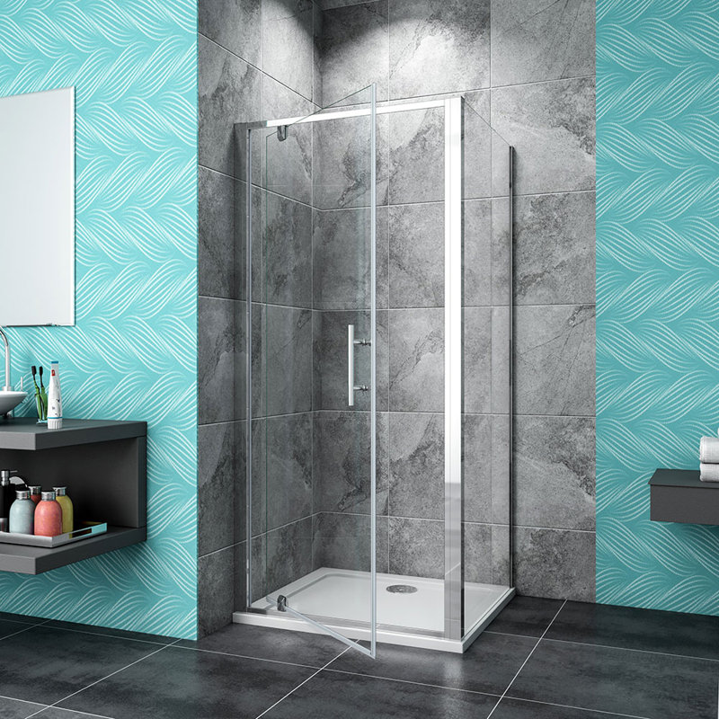 Peirson Square Shower Enclosure - 1850 x 760 mm
