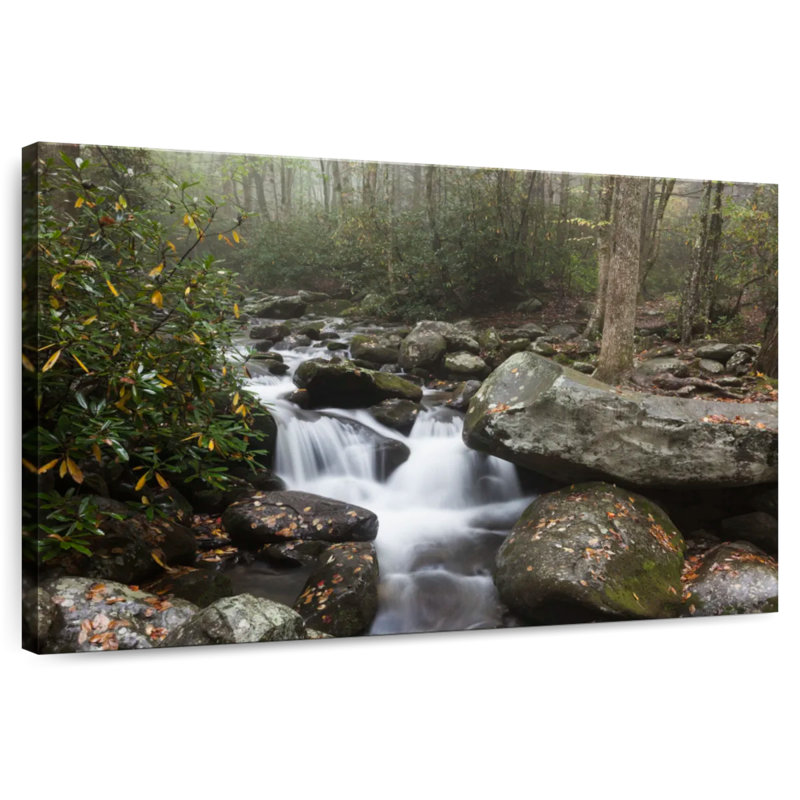 Alvord Smoky Mountains Stream, 24" H x 36" W