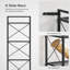 Versatile Metal Storage Rack With Drawer, X Side Bars, And Adjustable Feet For Bathroom, Kitchen, Living Room-1038230747