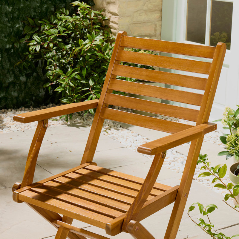 Folding Patio Dining Armchair