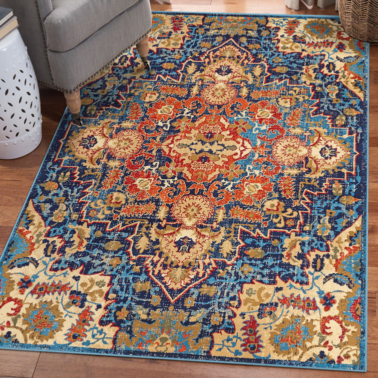 Tapis bleu Adagio