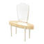 Camellia Field Vanity With Mirror - Caramel