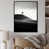 Toile avec cadre flottant noir