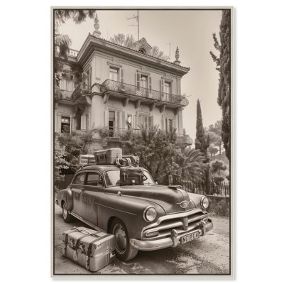 Pack Up the Car Canvas by Art Remedy