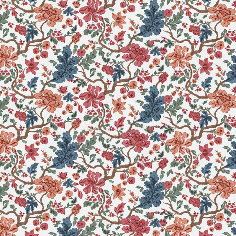 Coussin décoratif en coton Jane, polyester, 18 po x 18 po