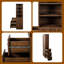 Grande armoire de rangement avec 3 tiroirs et 4 tablettes Unaletta-286557021