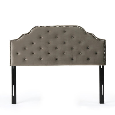 Brooke-Elise Upholstered Metal Panel Headboard