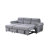 Velvet L-Shaped Sectional Reversible-1215889329