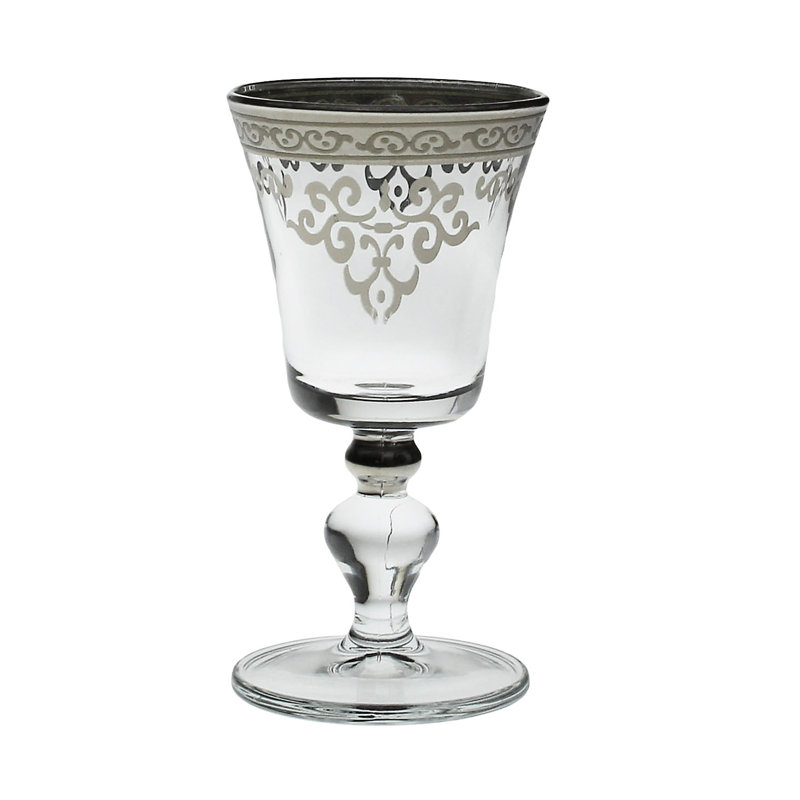 Ensemble de verre 2 oz. Locksley, verre et argent