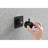 3/4" Shower Volume Control Valve - Matte Black Brass Handle Cast Metal, Adjustable Corrosion & Rust 3.43 In. W X 2.14 H D 1.77 Lb Weight Adjustable, Resistance