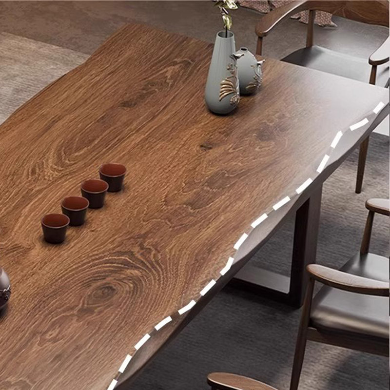 Wide tabletop simple dining table, 29.53”H x 78.74”L x 31.5”W