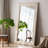 Rectangle Solid Wood Full Length Mirror-1819216386
