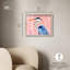 «Rosy Dawn Heron Shadowbox», art mural côtier par Art Remedy-115121247-115121250