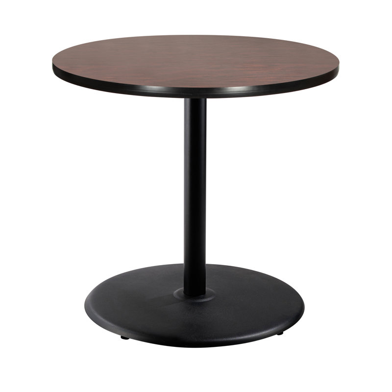 Table basse Bennet, H 36 po x L 36 po x l 36 po, Noir, Acajou