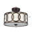 Audre Glass Semi Flush Mount-322621984