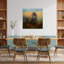 «Sophia's Garden», art mural contemporain abstrait-2081493350