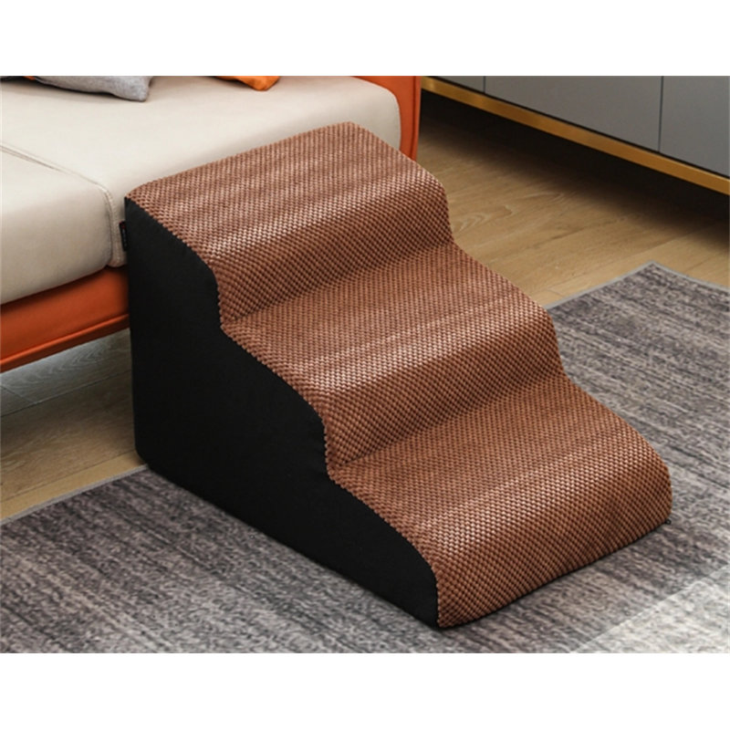 Escalier pour animaux de compagnie, H 14,17 po x l 15,74 po x P 21,65 po
