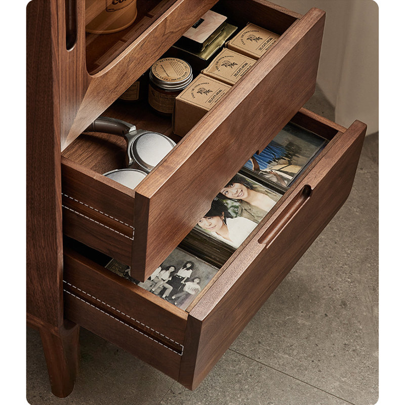 Armoire d'appoint en verre simple à porte simple